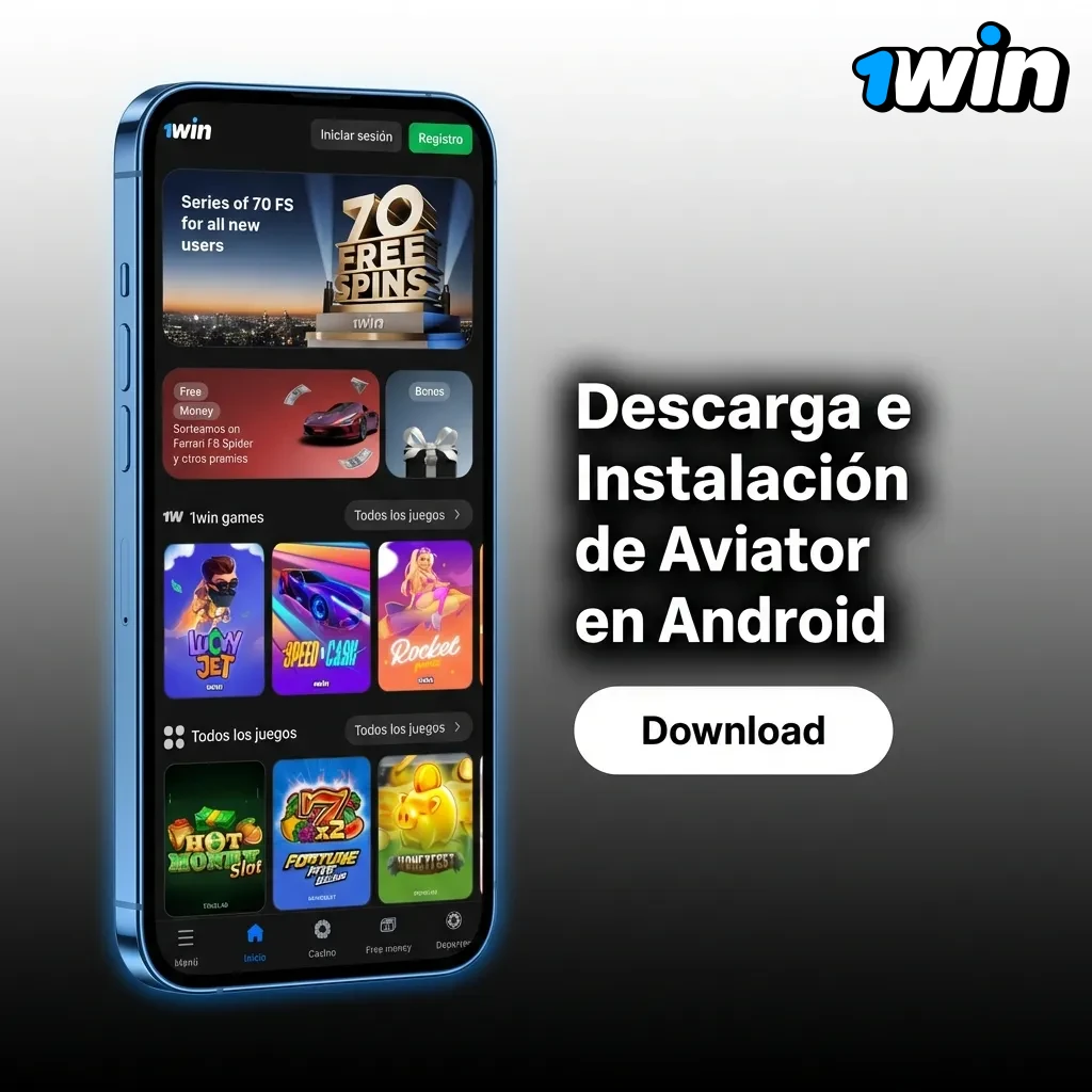 Pasos para descargar e instalar la aplicación Aviator de 1win en dispositivos Android mediante archivo APK