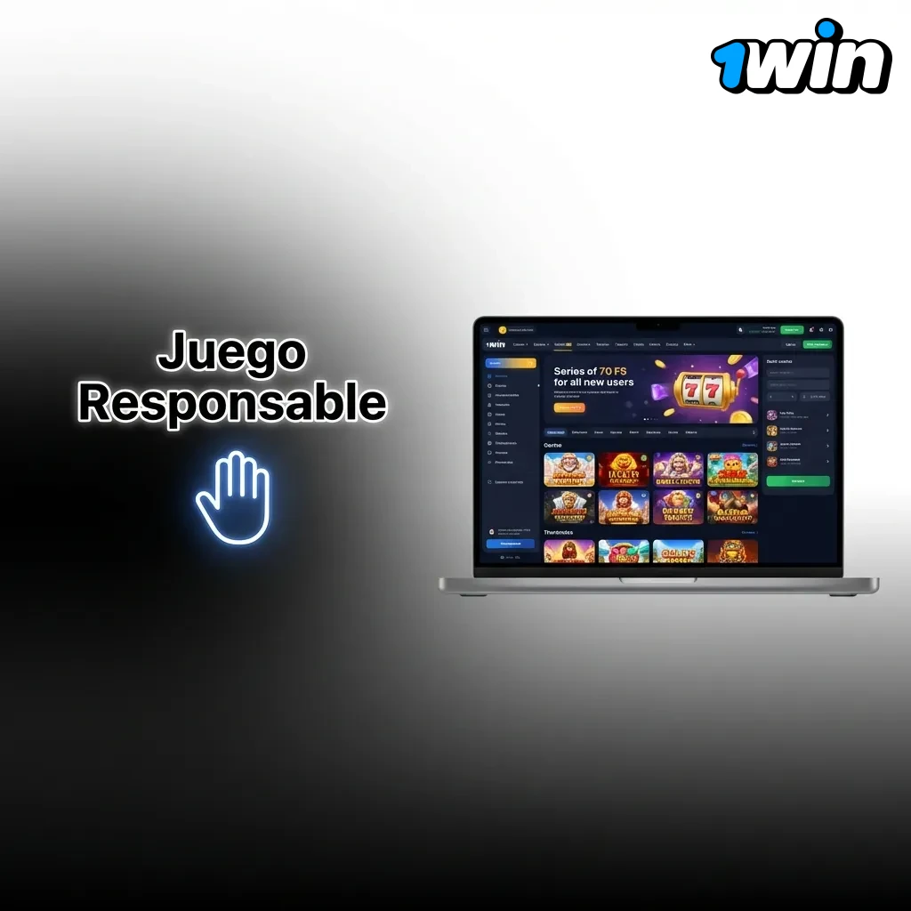 Platform promoting responsible gaming with deposit limits, self-exclusion tools, age verification, and support resources.