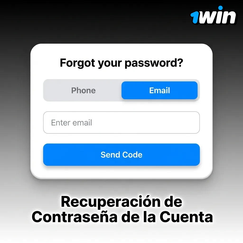 Pantalla de recuperación de contraseña mostrando formulario de ingreso de correo y pasos de restablecimiento
