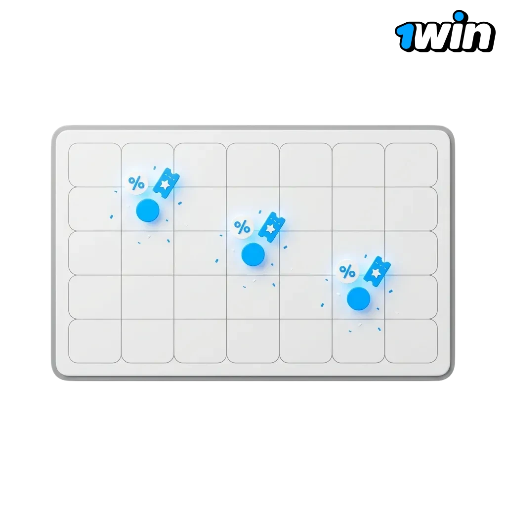 1win Chile promotional code activation screen showing welcome bonus details and deposit requirements