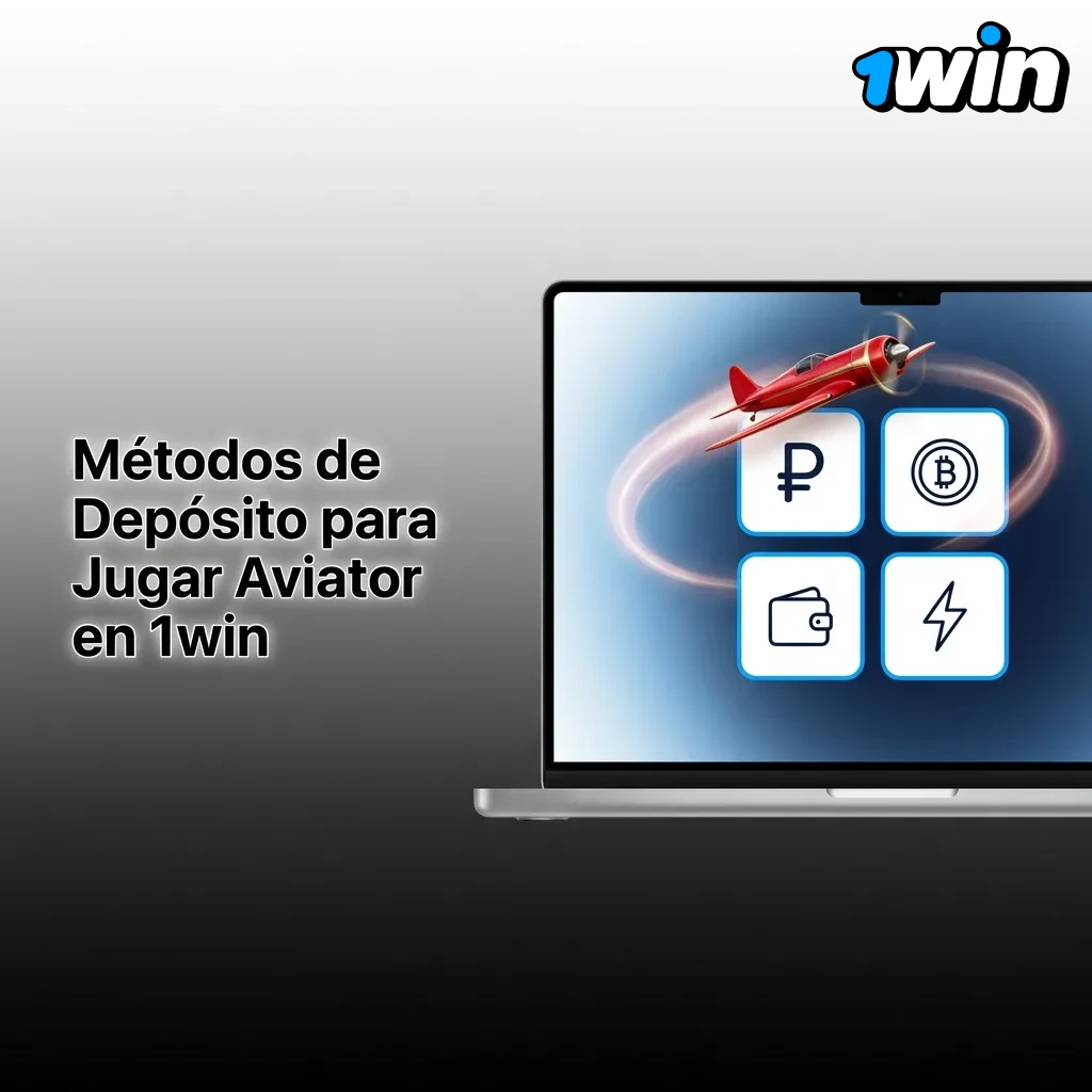 Métodos de depósito para jugar Aviator en 1win en Chile: tarjetas, billeteras digitales y transferencias bancarias.