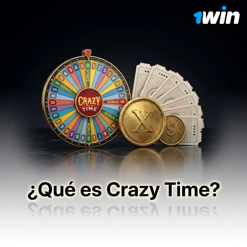 Rueda de dinero gigante de Crazy Time con presentadores en vivo y rondas de bonus para jugadores chilenos