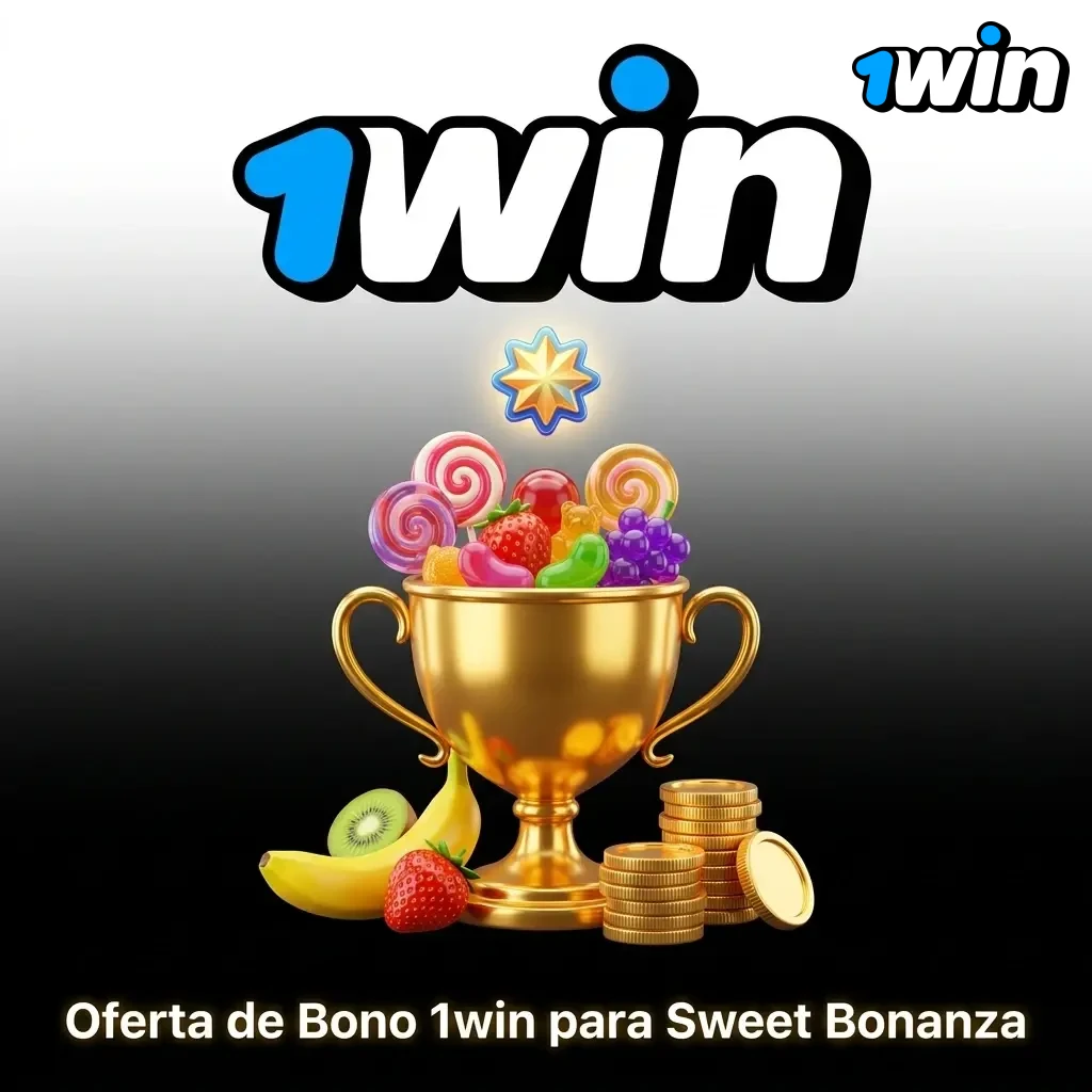 Bono de bienvenida 1win Chile para Sweet Bonanza: hasta 1.920.000 CLP y giros gratis en depósitos