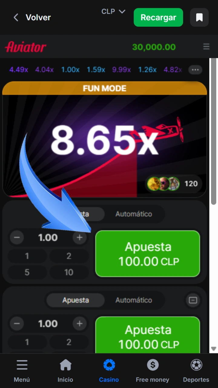 Descubre lo fácil que es realizar tu primera apuesta en el emocionante juego Aviator de 1win.
