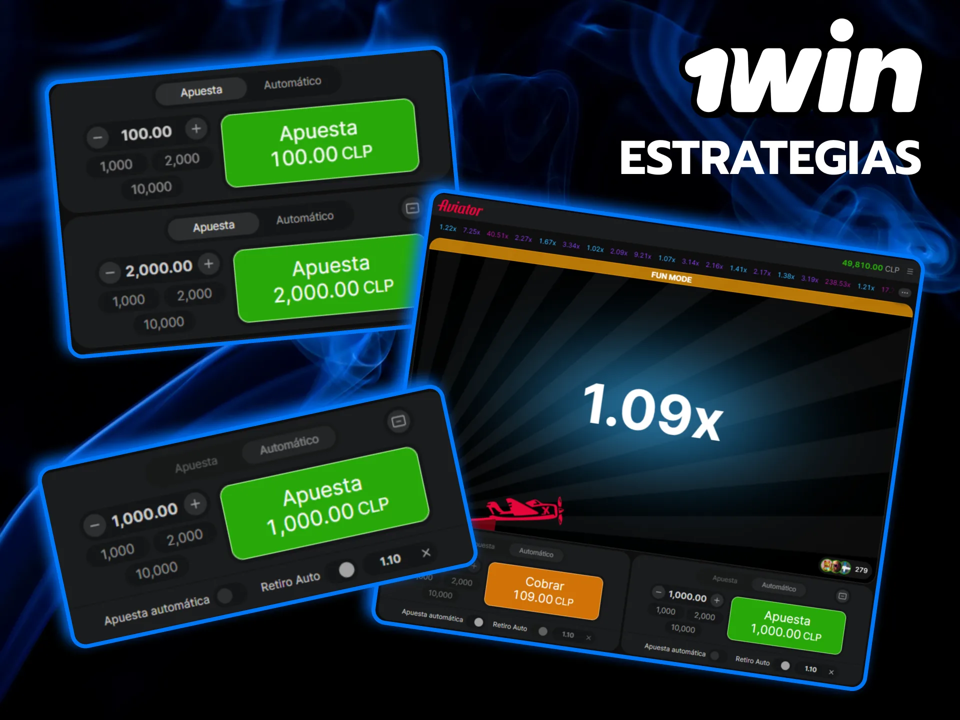 Aplica las mejores estrategias de apuestas para garantizar tus ganancias en Aviator 1win.