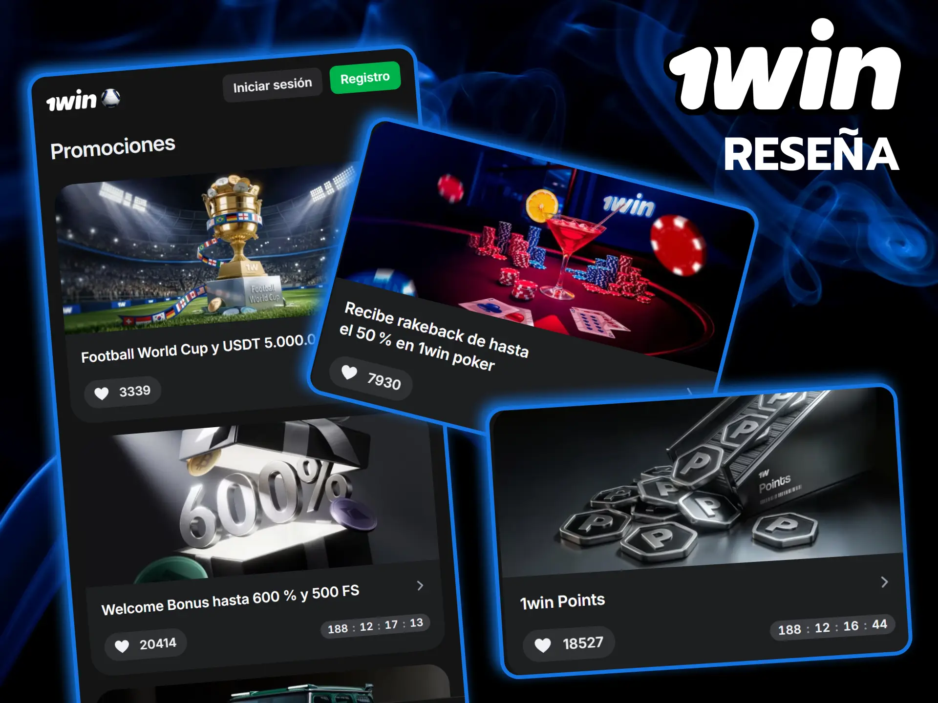 Lee nuestra reseña completa y descubre cómo maximizar tus recompensas en la plataforma 1win.