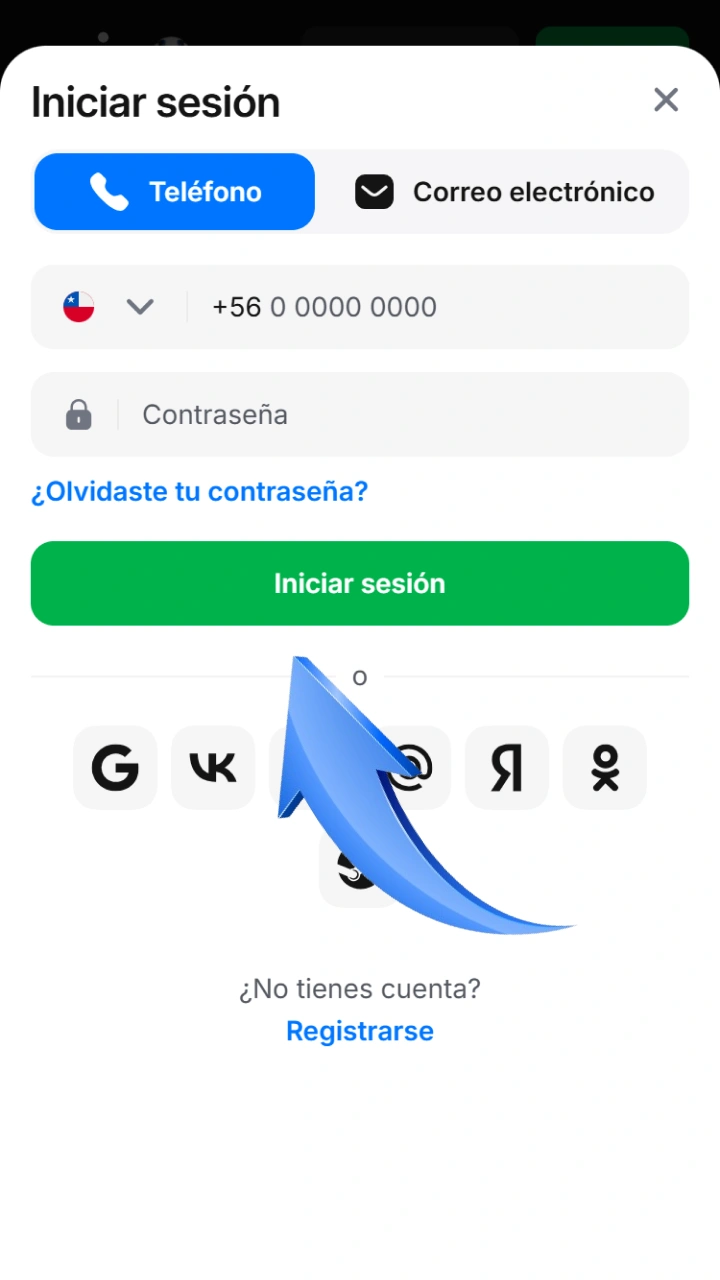 Inicia sesión rápidamente para acceder a todo el entretenimiento de 1win.