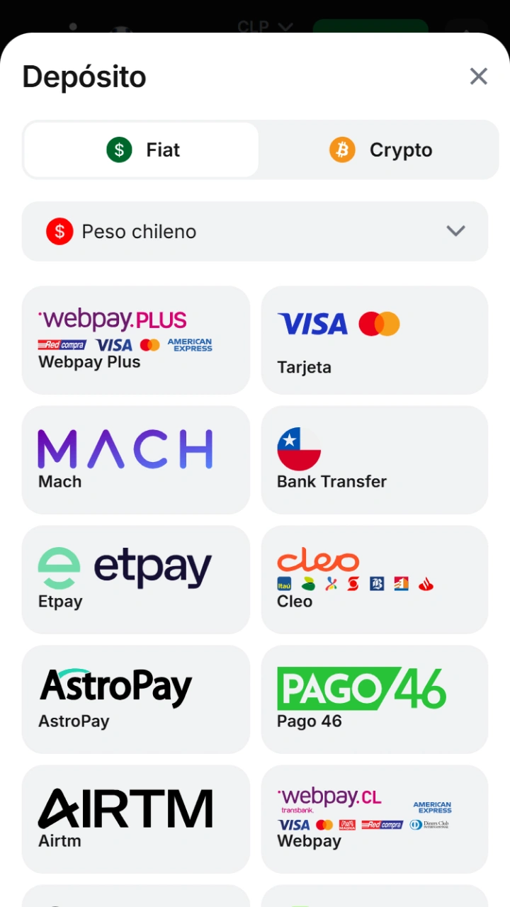 Antes de empezar a jugar a Crazy Time, asegúrate de depositar fondos de forma segura en tu cuenta de 1win.