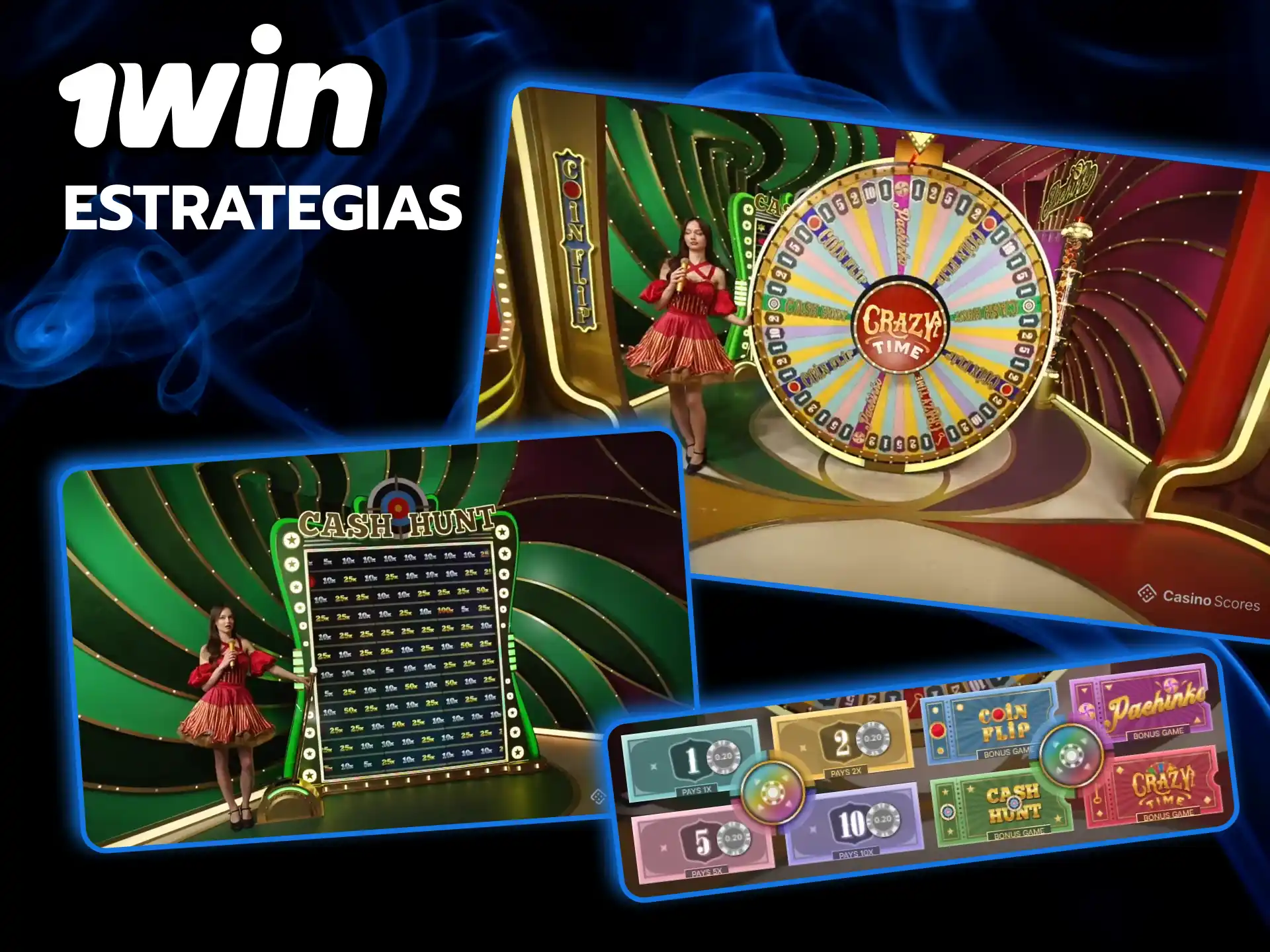 Aplica las mejores estrategias en Crazy Time para asegurar tus victorias hoy en 1win.