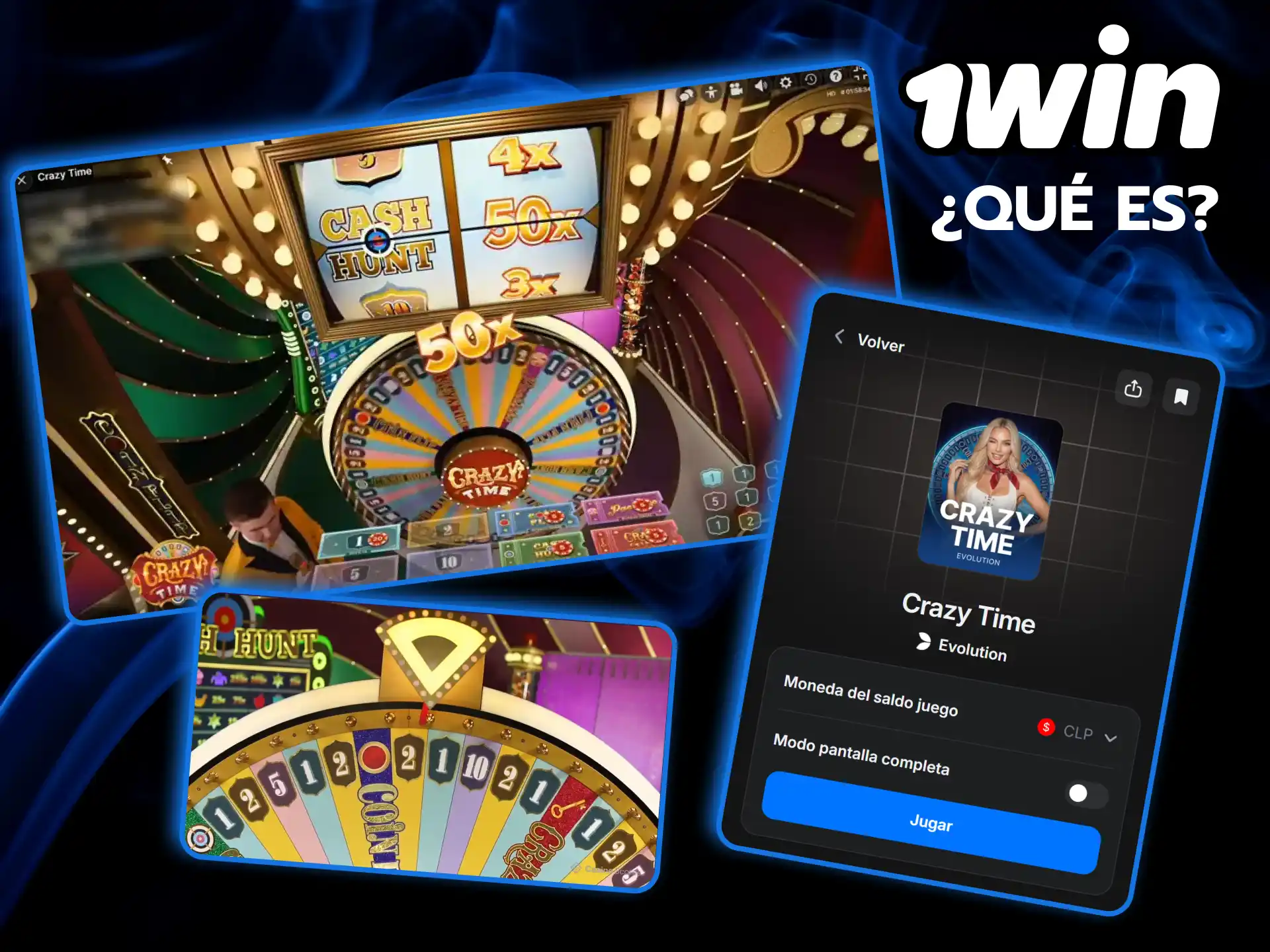 Descubre qué es Crazy Time y por qué este juego de 1win ofrece premios increíbles.