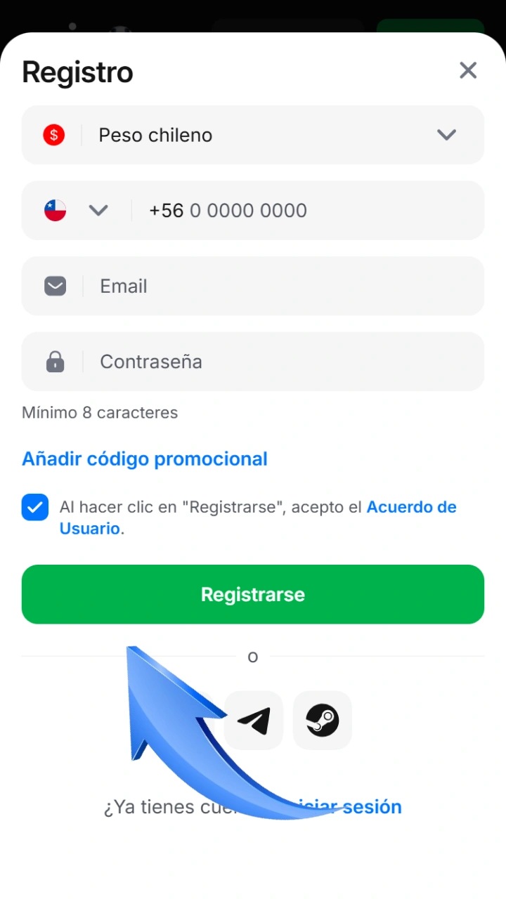 Regístrate en 1win y comienza tu aventura con Fortune Tiger ahora mismo.