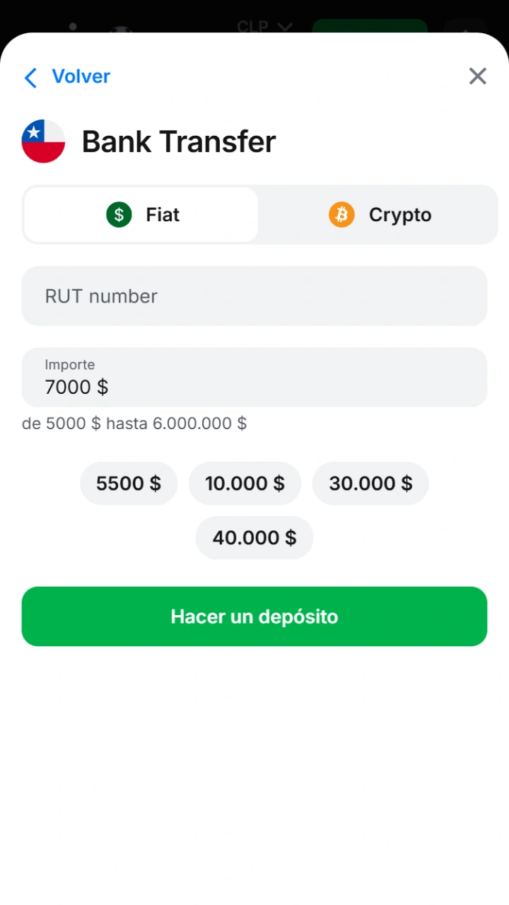 Realiza un depósito en 1win para empezar a jugar a Fortune Tiger hoy mismo.