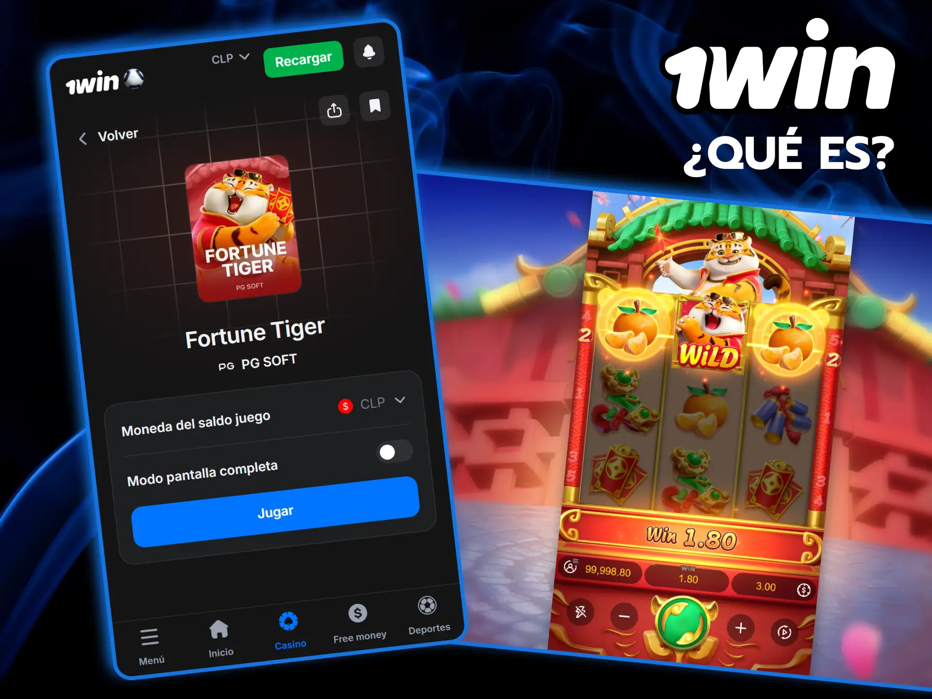 Descubre qué es Fortune Tiger y sorprende a todos ganando premios en 1win.