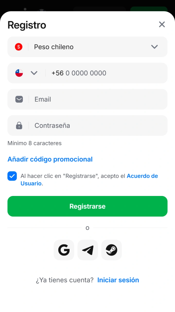 Crea tu cuenta fácilmente en 1win y prepárate para ganar en Lucky Jet.