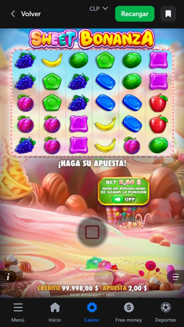 ¡Empieza a girar los carretes de Sweet Bonanza y gana premios increíbles en 1win.