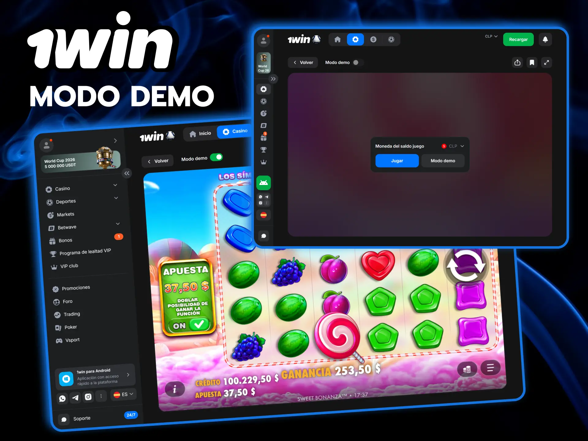 Prueba gratis y sin riesgos el emocionante modo demo de Sweet Bonanza en 1win.